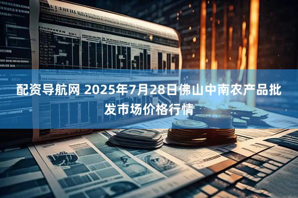 配资导航网 2025年7月28日佛山中南农产品批发市场价格行情